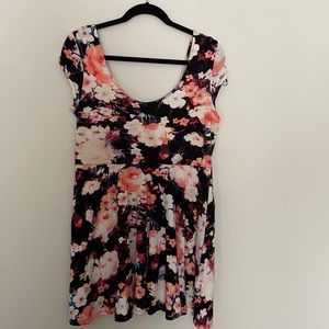 Urban Outfitters Kimchi Blue Floral Skater Dress